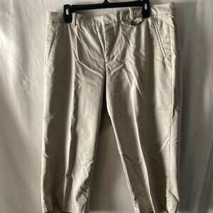 Dockers Khaki Cropped Pants